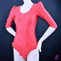 Preview: Roter Spitzenbody mit Puffarm Preview: Roter Spitzenbody mit Puffarm