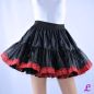 Preview: schwarzer Petticoat zweilagig Preview: schwarzer Petticoat zweilagig