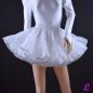 Preview: weißer dreilagiger Petticoat Preview: weißer dreilagiger Petticoat
