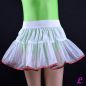 Preview: Weißer Petticoat für Karneval für Kinder. Dieser ist einlagig mit Einfass-band, Lurex rot. Preview: Weißer Petticoat für Karneval für Kinder. Dieser ist einlagig mit Einfass-band, Lurex rot.