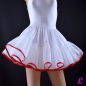 Preview: weißer Petticoat zweilagig profi Preview: weißer Petticoat zweilagig profi