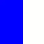 blau/weiß
