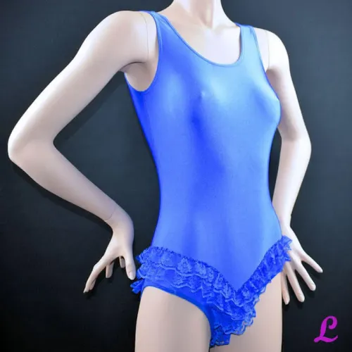 Blauer Spitzenbody Blauer Spitzenbody