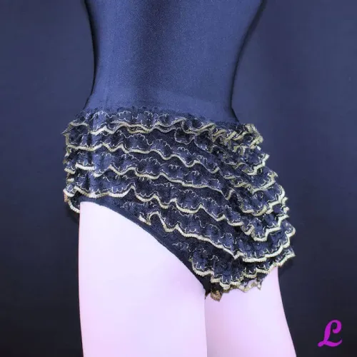 Spitzenhose schwarz mit Vollspitze Spitzenhose schwarz mit Vollspitze