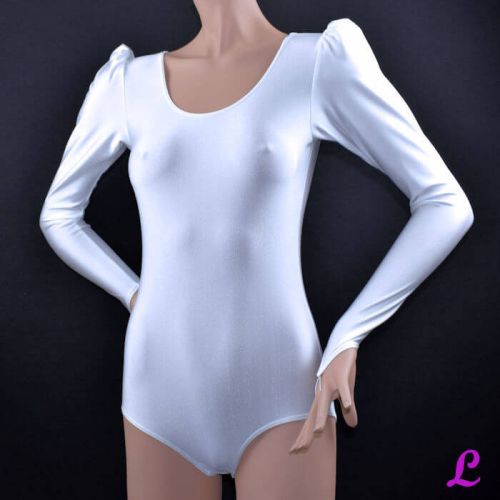 weißer Body mit Puffarm weißer Body mit Puffarm