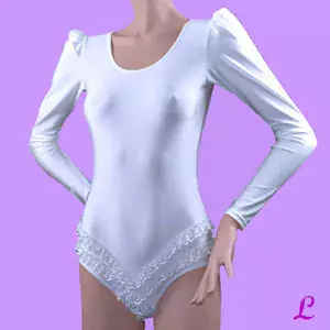 Roter Spitzen Body Puffarm